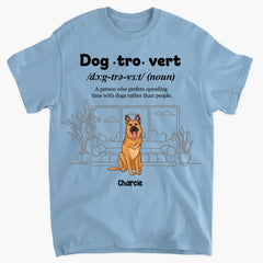 Dog Tro Vert Dog Personalized Shirt Sweatshirt Hoodie Personalized Gift for Dog Lovers