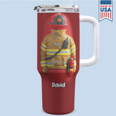 Gift For Welder Man - Personalized Welder Tumbler