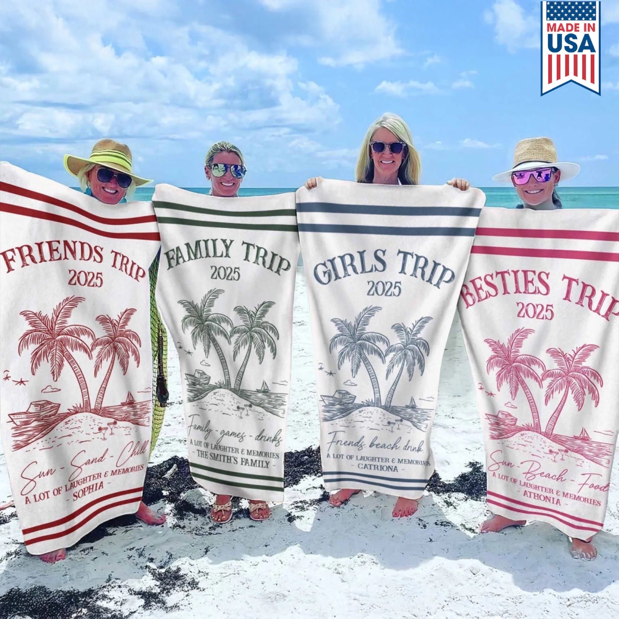 Dog-Floral-Toile-De-Jouy-Chinoiserie-French-Personalized-Quick-Dry-Beach-Towel-1