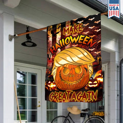 Funny Halloween Flag - Make Halloween Great Again_y